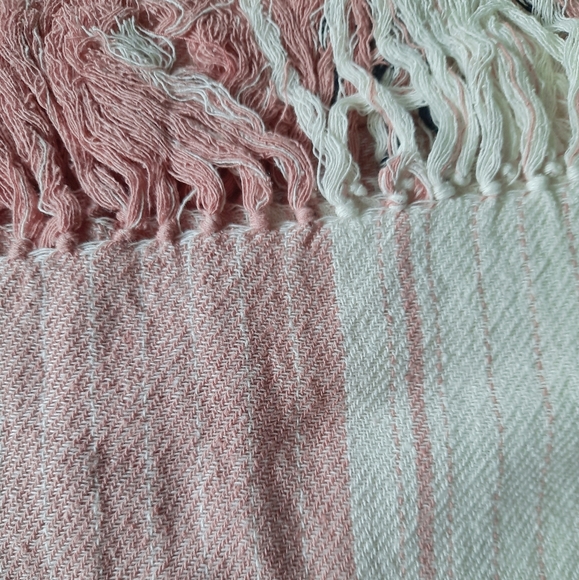 NWT Madewell Maui Stripe Silk Noil Cape Scarf - Picture 8 of 12